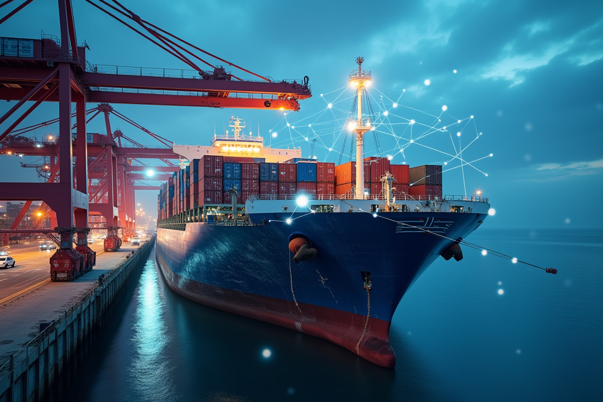 blockchain logistique