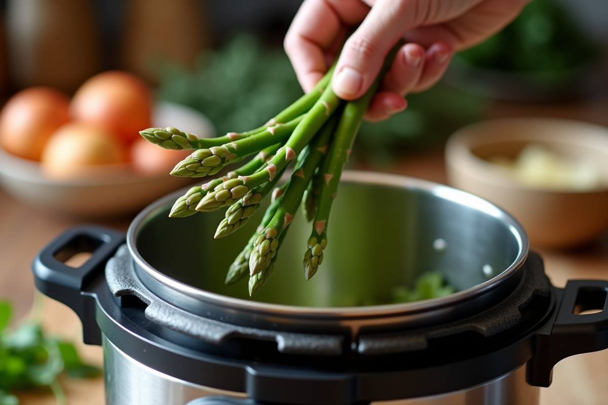 asperges cocotte-minute